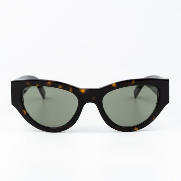 Saint Laurent Women Sunglasses Havana Green Cat Eye SLM94 008 BRAND NEW main image 16